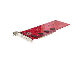 QUAD M.2 PCIE ADAPTER FOR NVME/AHCI SSD