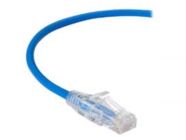 BLACK BOX CORP SLIM-NET CAT6A PATCH CABLE BLUE 2FT