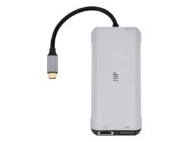 MONOPRICE 12-IN-1 DUAL-HDMI + VGA MST DOCK