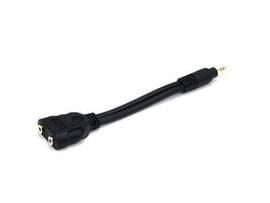 MONOPRICE 7IN PREMIUM 3.5MM STEREO MALE TO 2X 3.5M