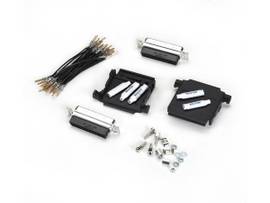 BLACK BOX CORP TWO-HEADED HOOD KIT DB25 MALE/DB25 MALE