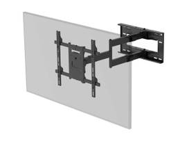 MONOPRICE EASILY POSITION YOUR TV IN EITHER LANDSCAPE OR PORTRAIT ORIENTATION USING THIS LANDSCAPE/PORTRAIT TV WALL MOUNT
