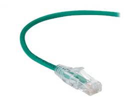 Blackbox Slim-Net CAT6a 28-AWG 500Mhz Stranded Ethernet Unshielded  CABLE GREEN