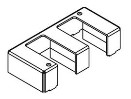 LEGRAND-WIREMOLD 1 1/2-GANG PASS THROUGH H