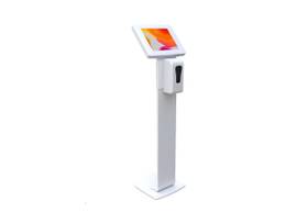 CTA DIGITAL FLOOR STAND KIOSK W/AUTOMIATIC WHT