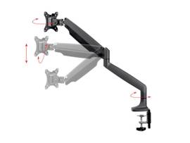 MONOPRICE ADJUSTABLE GAS SPRING DESK MOUNT