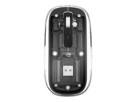 INTRACOM TRANSPARENT WIRELESS OPTICAL USB MOUSE