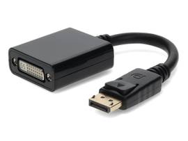 ADD-ONFH973AT-AO 8IN DP TO DVI M/F BLACK ADAPT