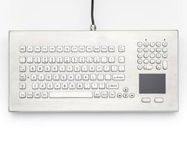 IKEY SS DT KYB W/102 KEY & TP W/USB CABLE