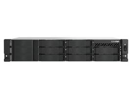 QNAP 2U 8-BAY SHORT DEPTH RACKMOUNT NAS/ISCSI IP-SAN. INTEL ATOM C5125 8C 2.8GHZ, 8GB RAM