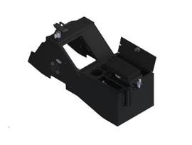GAMBER KIT - 2021+ FORD F-150 WIDE BODY CONSOLE BOX WITH CUP HOLDER AND PRINTER ARMREST