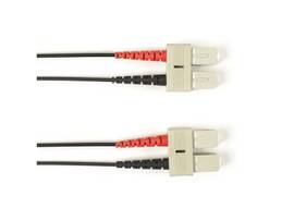 BLACK BOX CORP 50 MM FO PATCH CABLE DUPLX, PVC, BK, SCSC