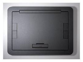 LEGRAND-WIREMOLD EFB610 TR FLUSH CVR SOLID TOP GY