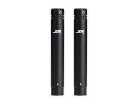 MONOPRICE STAGE RIGHT BY MONOPRICE SC100 SMALL PENCIL CONDENSER MICROPHONES WITH INTERCHANGEABLE OMNI CAPSULES - PAIR