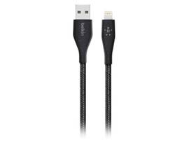 BELKIN DURATEK PLUS LIGHTNING TO CABLE, 4 BLK