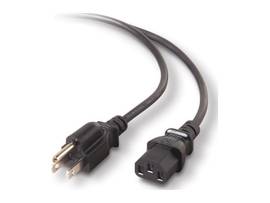 BELKIN POWER AC CORD AC PLUG/COMPUTER FEM 3