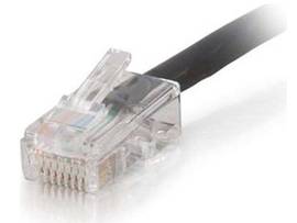 C2G 50FT CAT5E NON BOOTED CMP BLK