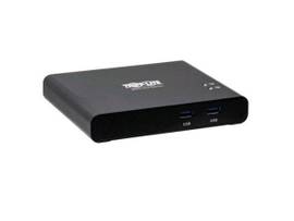 TRIPP LITE USB C KVM DOCK 2PORT 4K HDMI USB-A HUB