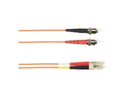 BLACK BOX CORP 62.5 MM FO PATCH CABLE DUPLX, PVC, OR, STLC