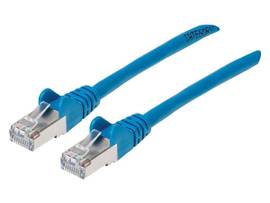 CAT6A S/FTP PATCH CABLE, 25 FT., BLUE