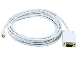 MONOPRICE 15FT 32AWG MINI DISPLAYPORT TO VGA CABLE