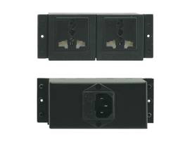 KRAMER TS-2U TBUS DUAL POWER SOCKET UNIVERSAL