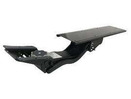 NU-TONE SUMMIT KEYBOARD TRAY (25INX10IN) RIGHT-HANDED - 23IN RAILS