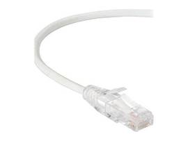 BLACK BOX CORP SLIM-NET CAT6 PATCH CABLE WHITE 12FT