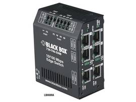 BLACK BOX CORP GE SWITCH, (6) COPPER PORTS LBH600A-H-24