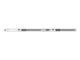 RARITAN 1PH, 208V AC, 30A (24A RATED); 42 OUTLETS: 36X C13, 6X C19; PLUG: NEMA L6-30P (BOTTOM-BOTTOM FEED), 5.0KVA; UNIT METERED, ZERO U VERTICAL PDU,