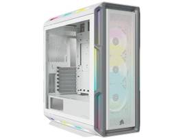 CORSAIR ICUE 5000T RGB TEMPERD GLSS MID-TWR SMRT CSE WHT