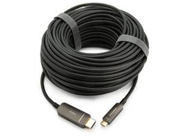 KRAMER ACTIVE OPTICAL PLENUM RATED USB C TO HDMI CABLE -15FT