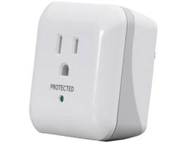 MONOPRICE 1 OUTLET SURGE PROTECTOR WITH END OF SER