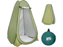 MONOPRICE 6FT POP UP PRIVACY TENT INSTANT SHOWER TENT PORTABLE OUTDOOR RAIN SHELTER_ CAMP TOILET_ DRESSING CHANGING ROOM WITH CARRY BAG