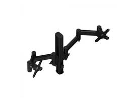 ATDEC DUAL ARM MONITOR MOUNT F BLACK