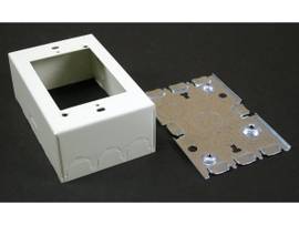 LEGRAND-WIREMOLD STL COMB DEV BOX WHITE