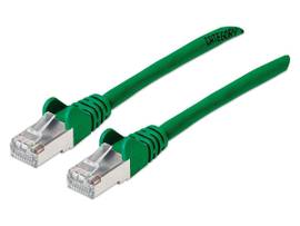 CAT6A S/FTP PATCH CABLE, 7 FT., GREEN