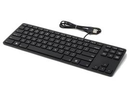 RGB BACKLIT WIRED ALUMINUM TENKEYLESS KEYBOARD FOR PC - BLACK