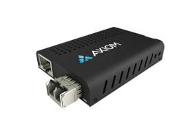 AXIOM 1GBS POE+ RJ45 TO 1000BASE-EX FIBER MEDIA CONVERTER -SMF, LC, 40KM, 1310NM