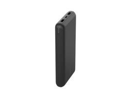 BELKIN 20K POWER BANK, USB-A & C 15W, BLACK
