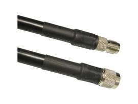 TESSCO VENTEV 6 TWS-400 ANTENNA EXTENSION CABLE WITH RPTNC MALE TO RPTNC FEMALE INCLUDES HEAT SHRINK.