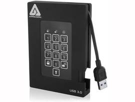 APRICORN 8TB SSD USB 3.0 hardware encrypted portable drive