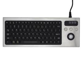 IKEY NEMA4X BACKLIT 81 KYB W/ 25MM TRACKBALL
