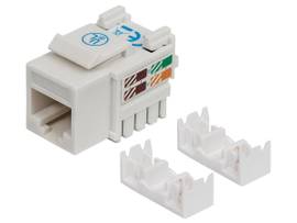 INTELLINET CAT6 KEYSTONE JACK WHITE