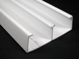 LEGRAND-WIREMOLD NM RACEWAY BASE 2 COMP 5400 IVORY  (PKG OF 48FT)