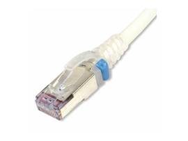 SIEMON COPPER,SKINNY PATCH CORD,RJ45,RJ45,CATEGORY 6,UTP,T568A/B,STRANDED,CM/LSOH-1,BLUE CABLE,CLEAR BOOT,5 FEET