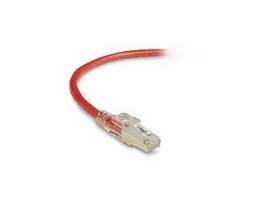CAT6 250-MHz Locking Snagless Patch Cable S/FTP CM PVC RD 7FT