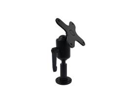 GAMBER ZIRKONA ASSEMBLY: AMPS, MALE THREADED ADAPTER, 2IN EXTENSION, LARGE 2 DOWN JOINER, VESA 75MM PLATE