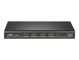VERTIV CYBEX SC UNIVERSAL DP/H SECURE 4-PORT MULTIVIEWER KVM WITH CAC, PP4.0