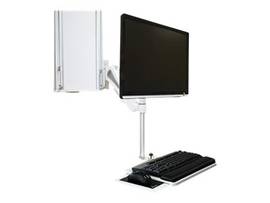 AMICO AHM REV IT STATION W/12 POST & MINI KB TR. ON 16IN EXT FOLDING FOR MON ADAPTER